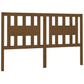 Hoofdbord 141X4X100 Cm Massief Grenenhout Honingbruin