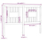 Hoofdbord 141X4X100 Cm Massief Grenenhout Honingbruin