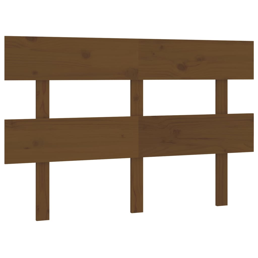 Hoofdbord 138X3X81 Cm Massief Grenenhout Honingbruin