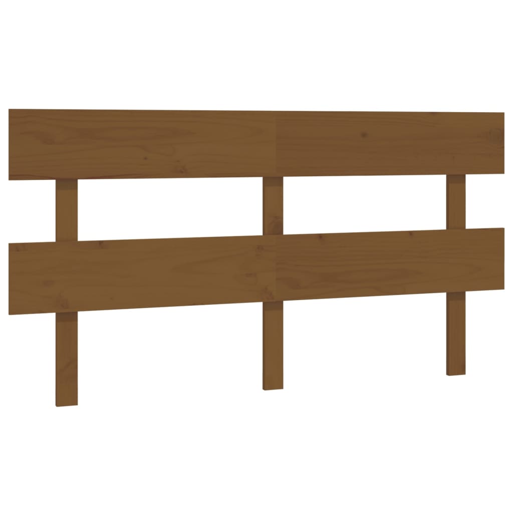Hoofdbord 164X3X81 Cm Massief Grenenhout Honingbruin