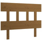 Hoofdbord 93,5X3X81 Cm Massief Grenenhout Honingbruin