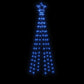 Kerstboom Met Grondpin 108 Led's Blauw 180 Cm