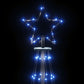 Kerstboom Met Grondpin 310 Led's Blauw 300 Cm