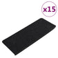 Trapmatten Zelfklevend 15 St 65X28 Cm Antracietkleurig