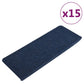 Trapmatten Zelfklevend 15 St 65X28 Cm Blauw