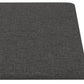 Wandpanelen 12 St 0,54 M² 30X15 Cm Stof Donkergrijs