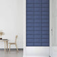 Wandpanelen 12 St 0,54 M² 30X15 Cm Stof Blauw