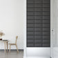 Wandpanelen 12 St 0,54 M² 30X15 Cm Kunstleer Grijs