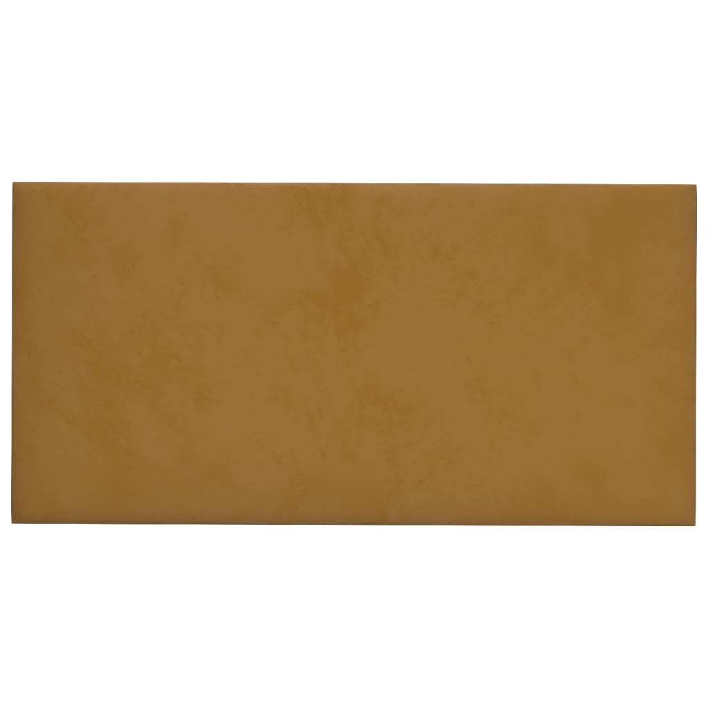 Wandpanelen 12 St 0,54 M² 30X15 Cm Fluweel Bruin