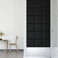 Wandpanelen 12 St 1,08 M² 30X30 Cm Kunstleer Zwart
