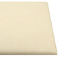 Wandpanelen 12 St 1,08 M² 30X30 Cm Kunstleer Crèmekleurig