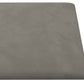 Wandpanelen 12 St 1,08 M² 30X30 Cm Fluweel Lichtgrijs