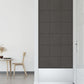 Wandpanelen 12 St 1,08 M² 30X30 Cm Fluweel Donkergrijs