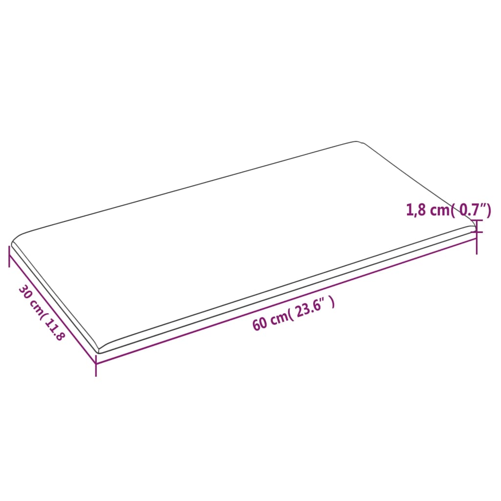 Wandpanelen 12 St 2,16 M² 60X30 Cm Kunstleer Zwart