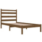 Bedframe Grenenhout Honingbruin 75X190 Cm 2Ft6 Small Single