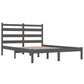 Bedframe Massief Grenenhout Grijs 120X190 Cm 4Ft Small Double