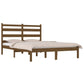 Bedframe Massief Grenenhout Honingbruin 135X190 Cm 4Ft6 Double