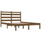 Bedframe Massief Grenenhout Honingbruin 135X190 Cm 4Ft6 Double