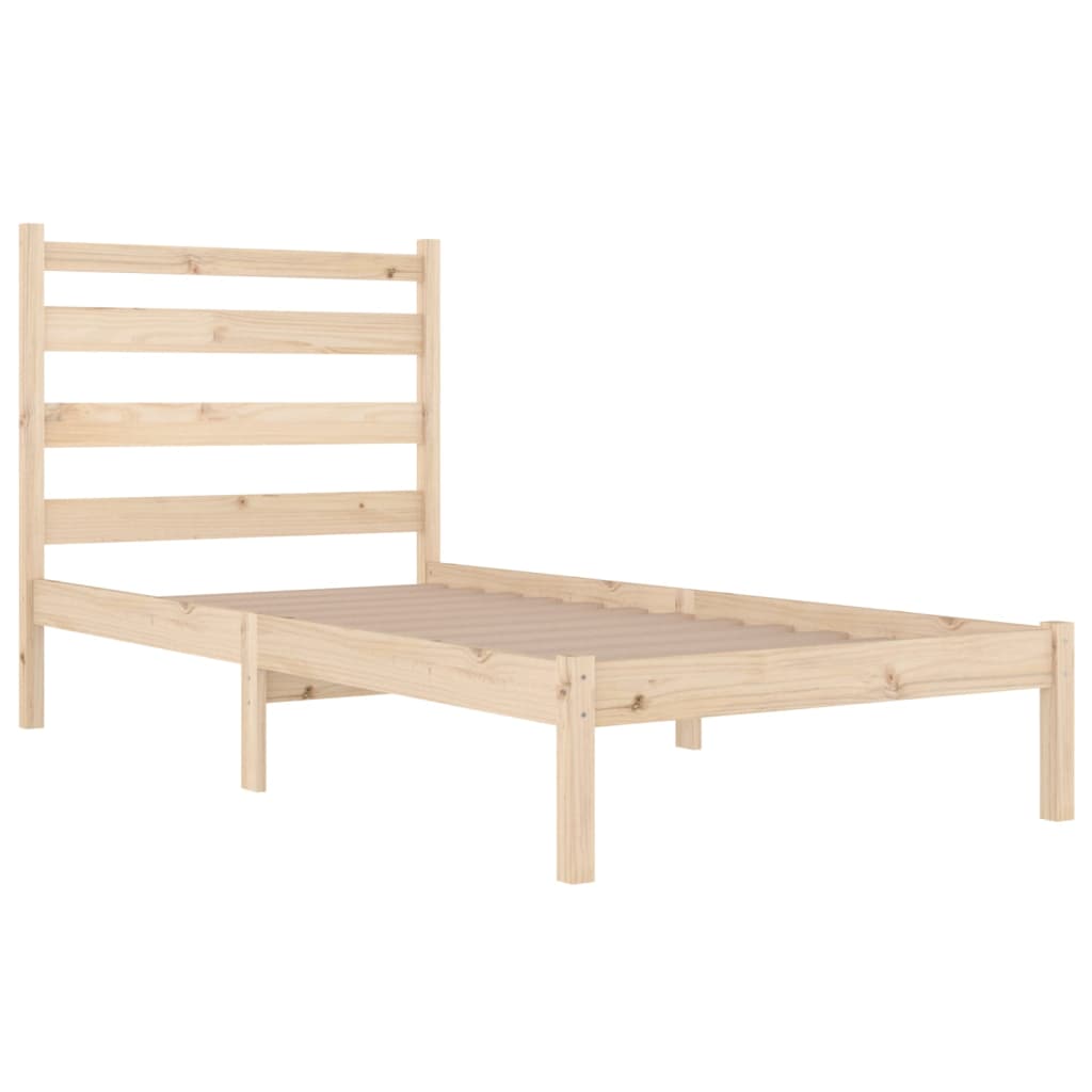 Bedframe Massief Grenenhout 100X200 Cm