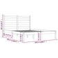 Bedframe Massief Grenenhout Wit 200X200 Cm