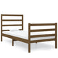 Bedframe Massief Grenenhout Honingbruin 90X190 Cm 3Ft Single