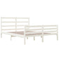 Bedframe Massief Grenenhout Wit 120X190 Cm 4Ft Small Double