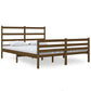 Bedframe Grenenhout Honingbruin 120X190 Cm 4Ft Small Double
