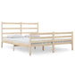 Bedframe Massief Grenenhout 135X190 Cm 4Ft6 Double