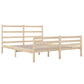 Bedframe Massief Grenenhout 135X190 Cm 4Ft6 Double