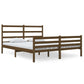 Bedframe Massief Grenenhout Honingbruin 140X190 Cm
