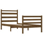 Bedframe Massief Grenenhout Honingbruin 90X200 Cm
