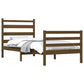 Bedframe Massief Grenenhout Honingbruin 100X200 Cm