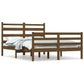 Bedframe Massief Grenenhout Honingbruin 120X200 Cm
