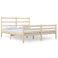 Bedframe Massief Grenenhout 150X200 Cm 5Ft King Size
