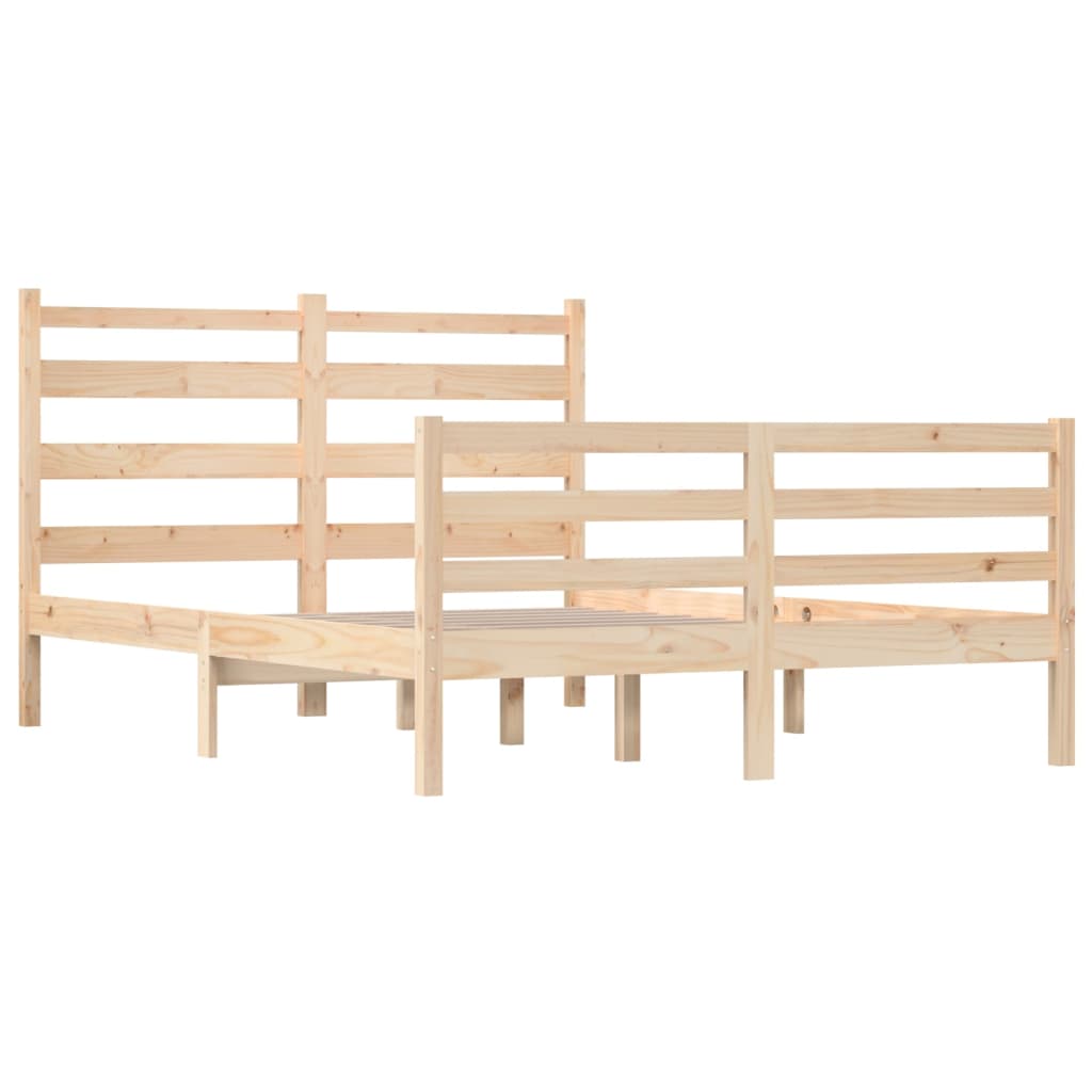 Bedframe Massief Grenenhout 160X200 Cm