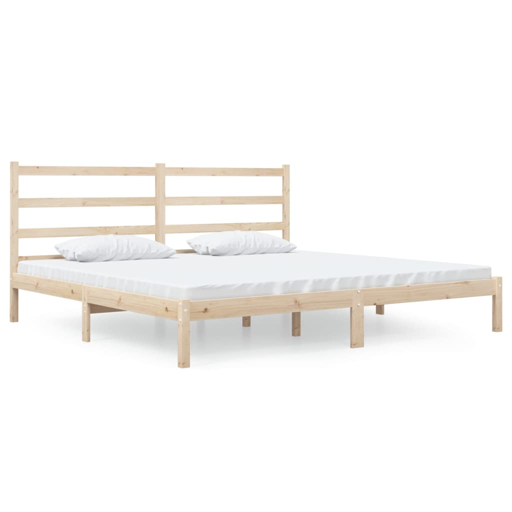 Bedframe Massief Grenenhout 180X200 Cm 6Ft Super King