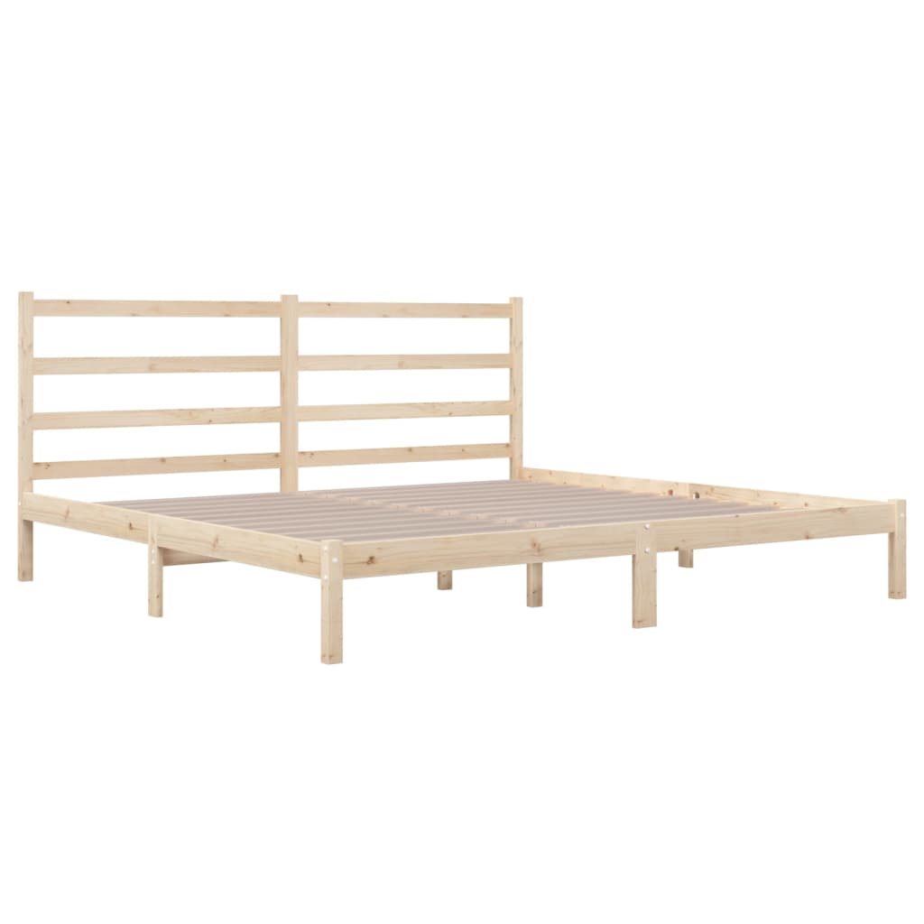 Bedframe Massief Grenenhout 180X200 Cm 6Ft Super King
