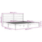 Bedframe Massief Grenenhout 180X200 Cm 6Ft Super King