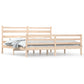 Bedframe Massief Grenenhout 200X200 Cm
