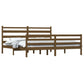 Bedframe Massief Grenenhout Honingbruin 200X200 Cm