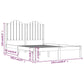 Bedframe Massief Grenenhout Wit 120X190 Cm 4Ft Small Double