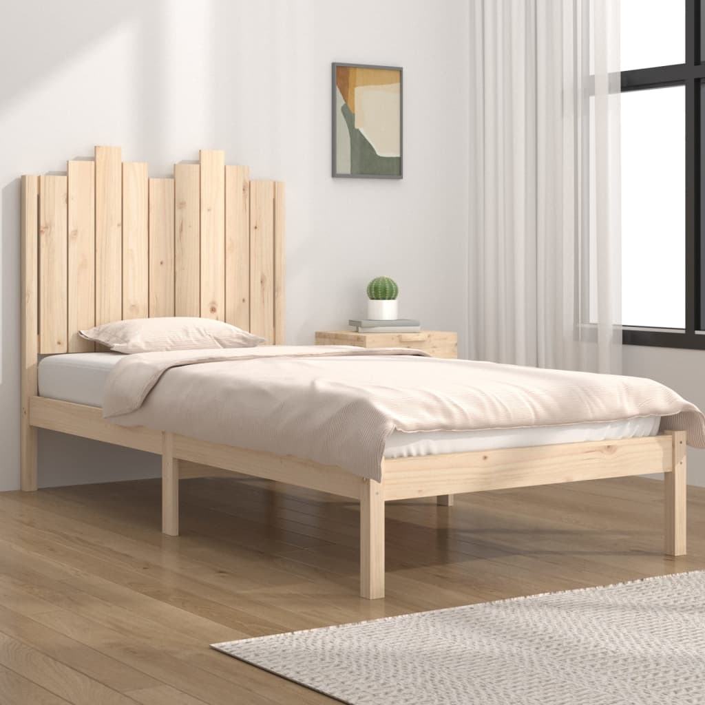 Bedframe Massief Grenenhout 100X200 Cm
