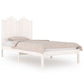 Bedframe Massief Grenenhout Wit 100X200 Cm