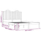 Bedframe Massief Grenenhout Wit 160X200 Cm