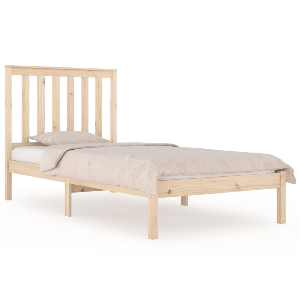 Bedframe Massief Grenenhout 90X190 Cm 3Ft Single