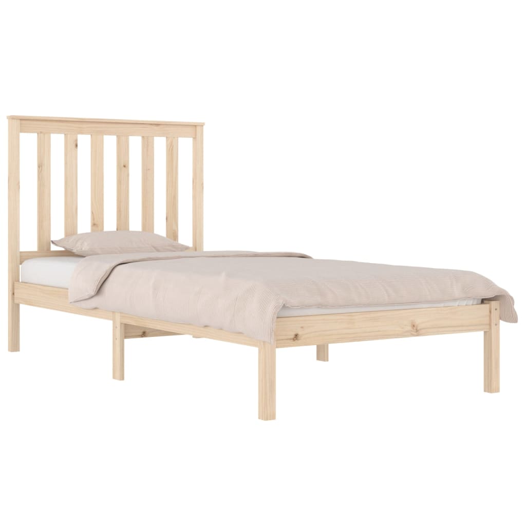 Bedframe Massief Grenenhout 90X190 Cm 3Ft Single