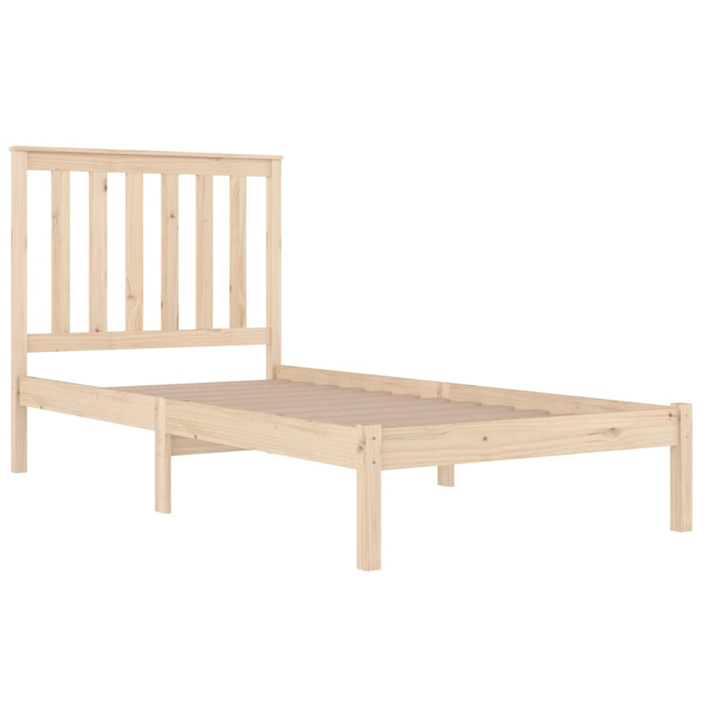 Bedframe Massief Grenenhout 90X190 Cm 3Ft Single