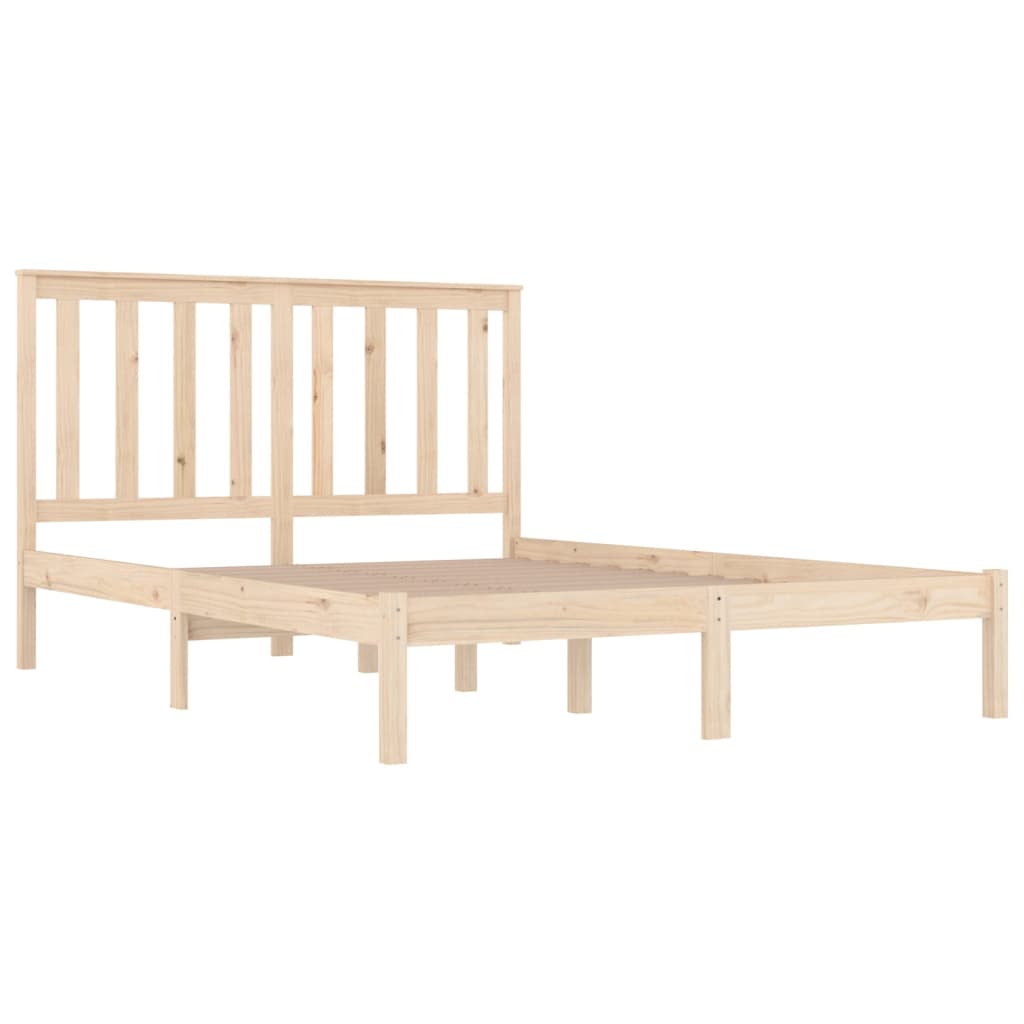 Bedframe Massief Grenenhout 120X200 Cm