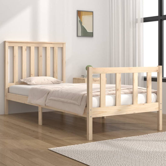Bedframe Massief Grenenhout 90X190 Cm 3Ft Single