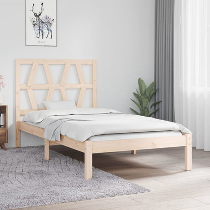 Bedframe Massief Grenenhout 75X190 Cm 2Ft6 Small Single